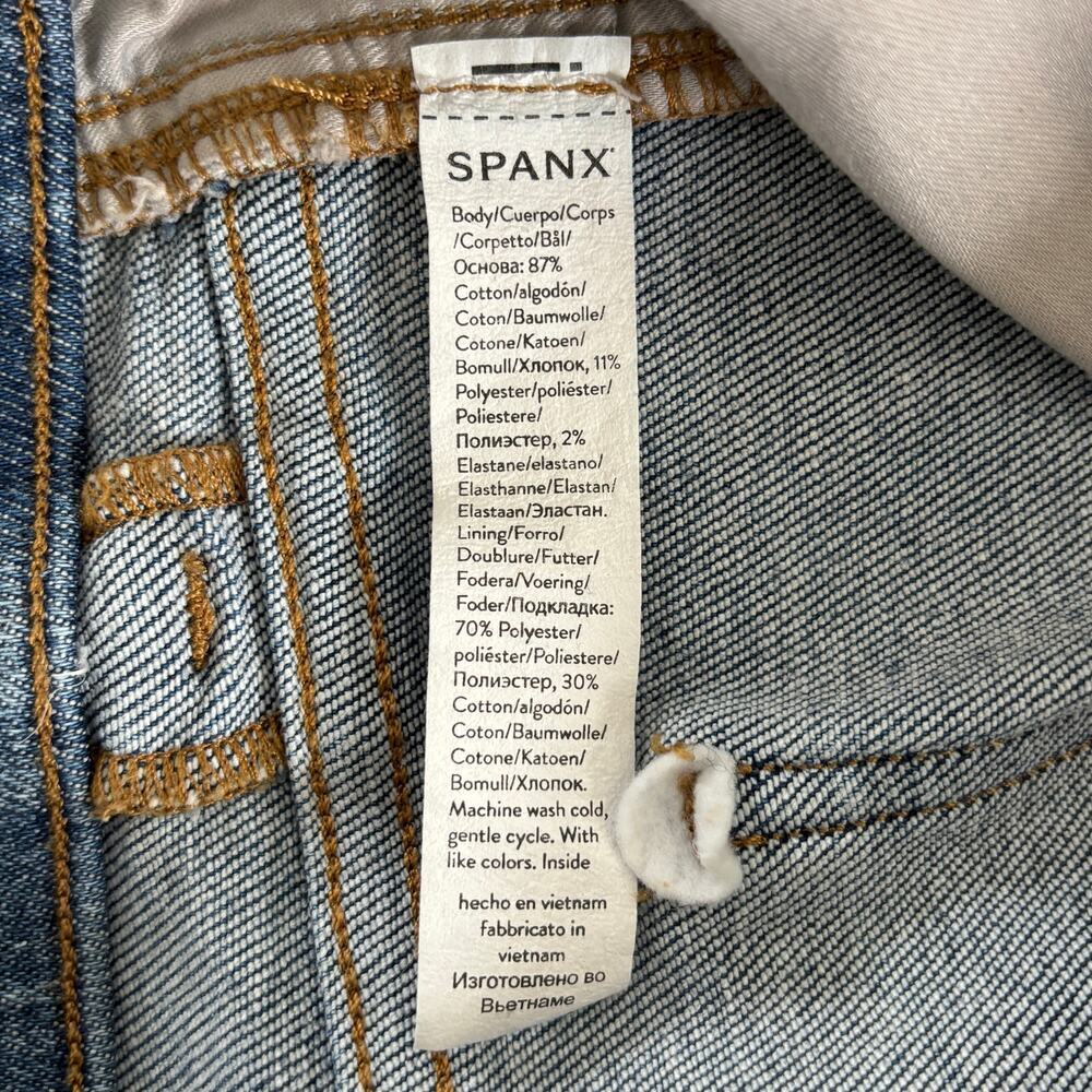 Spanx Kick Flare Jeans Indigo Sky - Size: Small - Picture 6 of 6
